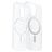 Otterbox React Coque Transparente iPhone 16 Pro MagSafe Coque arrière Rigide Anti-Chocs - Transparent