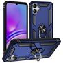Mobigear Armor Ring Coque Samsung Galaxy A05 Coque arrière Rigide Anti-Chocs avec Anneau-Support - Bleu