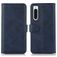 Mobigear Wallet Housse Sony Xperia 10 V Etui Porte-Monnaie - Bleu