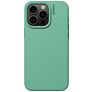 Nudient Base Coque iPhone 15 Pro Max Coque arrière en Silicone - Mint Green