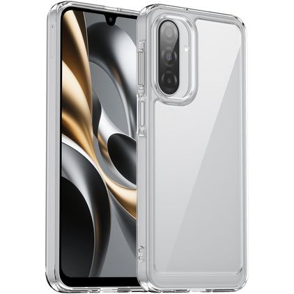 Mobigear Crystal Coque Transparente Samsung Galaxy A17 Coque arrière Rigide - Transparent