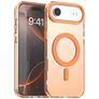 Mobigear Shockproof Coque iPhone Air MagSafe Coque arrière Rigide - Orange