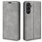 Mobigear Retro Slim Housse Samsung Galaxy A26 Etui Porte-Monnaie - Gris