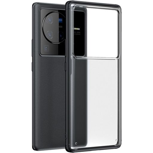 Mobigear Shockproof Coque Vivo X80 Pro Coque arrière Rigide Anti-Chocs - Noir