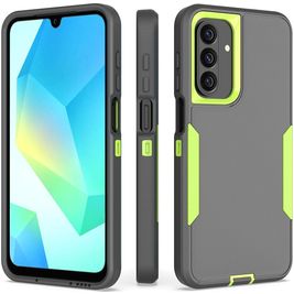 Mobigear Rugged Coque Samsung Galaxy A16 Coque arrière Rigide Anti-Chocs - Vert