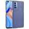 Mobigear Croco Coque OPPO Reno 4 Coque arrière Rigide - Bleu
