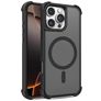 Mobigear Armor Shield Coque iPhone 16 Pro MagSafe Coque arrière Rigide - Noir