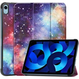 Mobigear Tri-Fold iPad 10 (2022) Étui - Milky Way Nebula