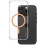 CARE by PanzerGlass Flagship Coque iPhone 16 Pro MagSafe Coque arrière Rigide - Peachy