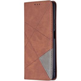 Mobigear Rhombus Slim Housse Xiaomi 11T Etui - Marron