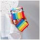 Mobigear Rainbow Coque Apple AirPods Pro 1 Coque en Silicone Souple