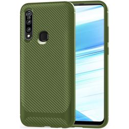 Mobigear Racing Coque OPPO A31 Coque arrière en TPU Souple - Vert