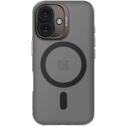 Decoded Recycled Coque iPhone 16 MagSafe Coque arrière Rigide - Frosted Black