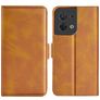 Mobigear Slim Magnet Housse OPPO Reno 8 5G Etui Porte-Monnaie - Cognac