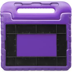 Xccess Kids Guard Coque iPad 7 (2019) Coque de tablette pour enfants avec Poignée Enfants en EVA - Violet
