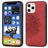 Mobigear Mandala Coque iPhone 12 Pro Max Coque arrière Rigide - Rouge