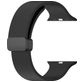 Mobigear Sport Mag Bracelet Silicone Apple Watch Fermeture magnétique - 49/46/45/44 mm - Noir