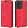 Mobigear Retro Slim Housse OPPO Reno 8 5G Etui Porte-Monnaie - Rouge