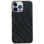 Mobigear Wavy Coque iPhone 14 Pro Coque arrière Rigide - Noir