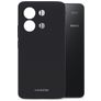 Mobilize Rubber Gelly Coque Xiaomi Redmi Note 13 4G Coque arrière en TPU Souple - Noir