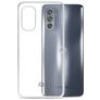 Mobilize Gelly Coque Transparente Motorola Moto G62 Coque arrière en TPU Souple - Transparent