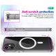 Mobigear Crystal Coque Transparente iPhone SE (2022) MagSafe Coque arrière Rigide - Transparent