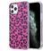 Mobigear Leopard Coque iPhone 12 Pro Max Coque arrière en TPU Souple - Rose
