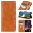Mobigear Classy Google Pixel 7 Étui Portefeuille - Cognac