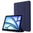 Mobigear Tri-Fold Gel Coque iPad Air 11 Pouces (2024) Etui en TPU,Similicuir + Porte-crayon - Dark Blue