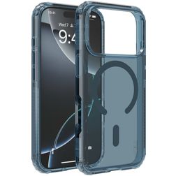 SoSkild Defend iPhone 17 Pro MagSafe Plastique rigide Coque arrière - Smokey Grey
