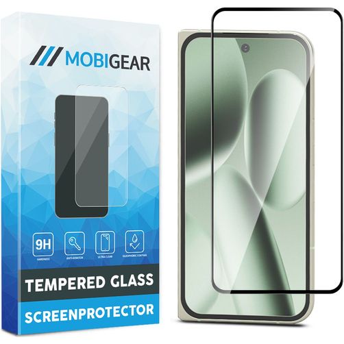 Mobigear Premium Google Pixel 10 Pro Fold Verre trempé Protection d'écran - Compatible coque - Noir