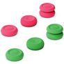 Mobigear Thumbgrip Capuchons de Joystick pour Nintendo Switch Pro / PS4 / PS5 - Rose / Vert (Lot de 6)