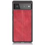 Mobigear Stitch Coque Google Pixel 6 Pro Coque arrière - Rouge