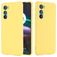 Mobigear Rubber Touch Motorola Edge 30 Silicone Coque arrière - Jaune