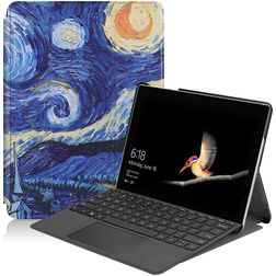 Mobigear Design Coque Microsoft Surface Go 2 Etui - The Starry Night