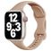 Mobigear Sport Slim Bracelet Silicone Apple Watch Fermeture à clou et passant - 49/46/45/44 mm - Rose