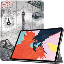 Mobigear Tri-Fold Coque iPad Air 5 (2022) Etui - tour Eiffel