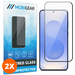 Mobigear Premium Samsung Galaxy S26 Plus Verre trempé Protection d'écran - Compatible Coque (Lot de 2)