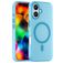 Mobigear Shockproof Coque iPhone 17 MagSafe Coque arrière Rigide - Bleu