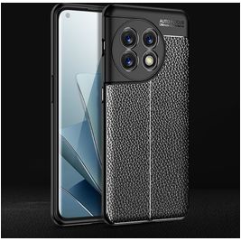 Mobigear Luxury Coque OnePlus 11 Coque arrière en TPU Souple - Noir