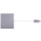 Mobigear - Hub USB-C vers HDMI / USB-A / USB-C - Gris