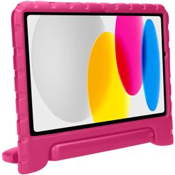 Mobiparts Kids Coque iPad 11 (2025) Coque de tablette pour enfants avec Poignée Enfants en EVA - Rose