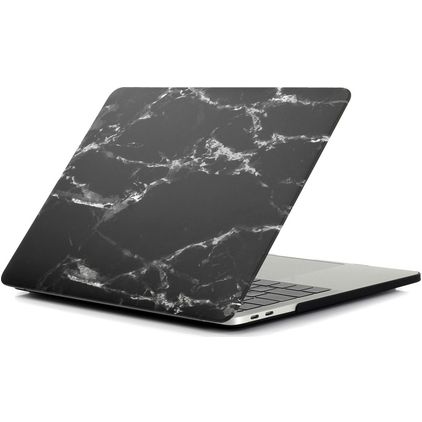 Mobigear Marble MacBook Pro 14 Pouces (2021-2026) Coque - Noir - Model A2442 / A2779 / A2918 / A2992 / A3401 / A3112 / A3434 / A3427 / A3426