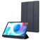 Mobigear Tri-Fold Gel Coque Samsung Galaxy Tab A9 Plus (2023) Etui en TPU,Similicuir + Porte-crayon - Dark Blue