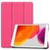 Mobigear Tri-Fold Coque iPad 7 (2019) Etui - Magenta