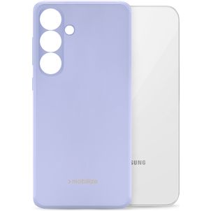 Mobilize Rubber Gelly Coque Samsung Galaxy S24 Plus Coque arrière en TPU Souple - Pastel Purple