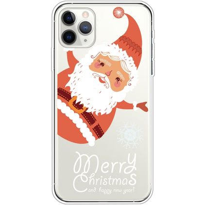 Mobigear Design Coque iPhone 11 Pro Max Coque arrière en TPU Souple - Noël