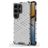 Mobigear Honeycomb Coque Samsung Galaxy S26 Ultra Coque arrière Rigide Anti-Chocs - Blanc
