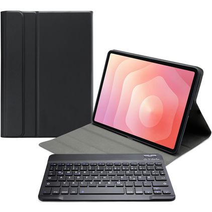 Mobilize Detachable Bluetooth Samsung Galaxy Tab S11 Étui avec clavier QWERTZ - Noir