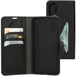 Mobiparts Classic Wallet Housse OPPO A17 Etui Porte-Monnaie - Noir